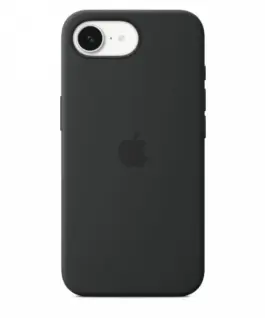 Apple Silicone case for iPhone 16e - черен