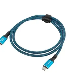 Alternative view of Lanberg Кабел USB-C M/M USB4 1.5M 240W 60HZ черно-син