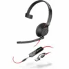 POLY Headset черенwire 5210 USB-C + 3.5mmP +USB-C/A 8X230AA
