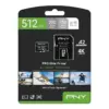 PNY памет card microSDXC Elite Prime 512GB + адаптер SD