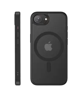 CRONG Case iPhone 16e MagSafe черен