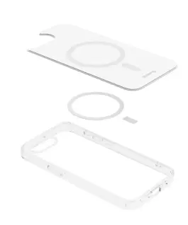 CRONG Case iPhone 16e MagSafe прозрачен