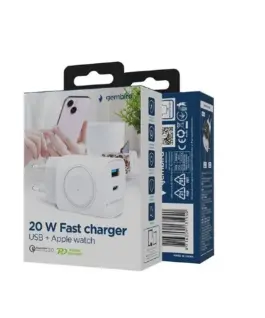 Gembird USB-A USB-C зарядно 20W PowerDelivery Quick Charge 3.0