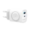 Gembird USB-A USB-C зарядно 20W PowerDelivery Quick Charge 3.0 бял