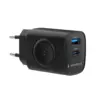 Gembird USB-A USB-C зарядно 20W PowerDelivery Quick Charge 3.0 черен