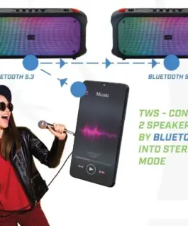 Alternative view of Rebeltec Bluetooth Speaker FM/USB SoundVox 650
