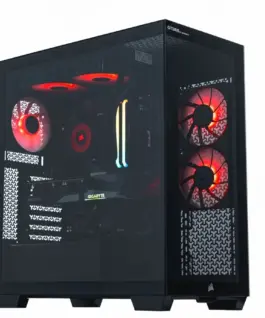 Alternative view of OPTIMUS Компютър E-Sport GA520T-CR7 Ryzen 7 5800X/16GB/1TB/RX 7600 GAMING OC 8G/W