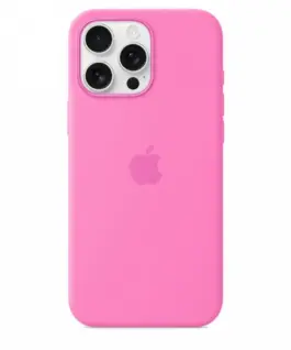 Apple iPhone 16 Pro Max Silicone Case with MagSafe - Peony