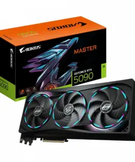 Gigabyte видео карта GeForce RTX 5090 AORUS MASTER 32GB 512BIT GDDR7 3DP/HDMI