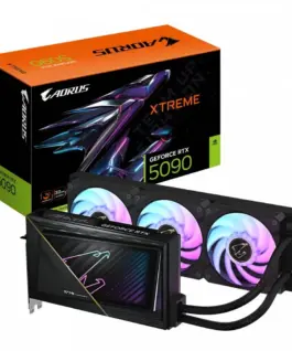 Gigabyte видео карта GeForce RTX 5090 AORUS XTREME WATERFORCE 32GB 512bit GDDR7