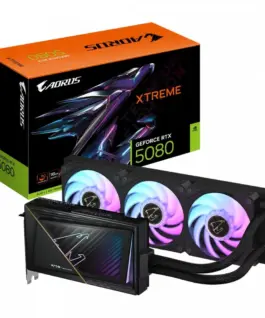 Gigabyte видео карта GeForce RTX 5080 AORUS XTREME WATERFORCE 16G 256BIT
