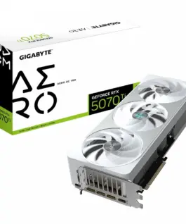 Gigabyte видео карта GeForce RTX 5070 Ti AERO OC 16G 256BIT GDDR7 3DP/HDMI