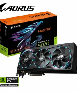 Alternative view of Gigabyte видео карта GeForce RTX 5070 AORUS MASTER 12GB GDDR7 192bit HDMI/3DP