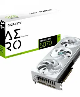 Gigabyte видео карта GeForce RTX 5070 AERO OC 12GB G DDR7 192bit HDMI/3DP