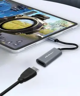 Qoltec адаптер USB C to HDMI 4K 60Hz 32AWG