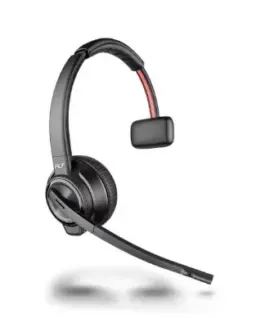 Alternative view of POLY Savi 8210 UC DECT 1880-1900 MHz USB-A Headset 8D3E9AA#ABB