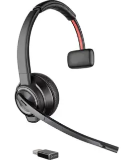 Alternative view of POLY Savi 8210 Monaural DECT 1880-1900 MHz Top +Charging Cradle 8Y9C3AA#ABB