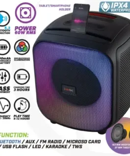 Alternative view of Rebeltec Bluetooth speaker FM/USB PowerCUBE 500
