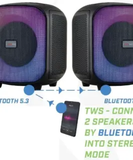 Rebeltec Bluetooth speaker FM/USB PowerCUBE 500