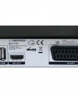 Esperanza DVB-T2 H.265/HEVC Digital Tuner/Decoder