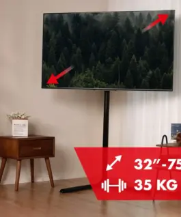 Maclean TV floor stand