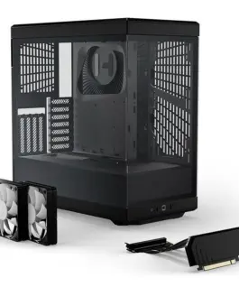 Alternative view of Кутия за компютър HYTE Y40 Tempered Glass, Mid-Tower, Черна, Стъклени панели