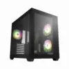 Кутия за компютър FSP CMT380 Black ARGB TG ATX Mid Tower Черна