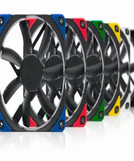 Alternative view of Вентилатор Noctua 120mm NF-S12A PWM Chromax.black.swap
