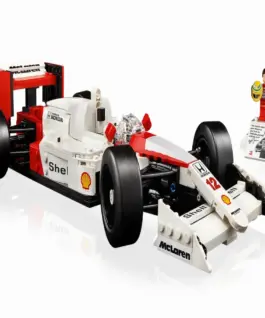 Alternative view of LEGO Icons - McLaren MP4/4 and Ayrton Senna - 10330
