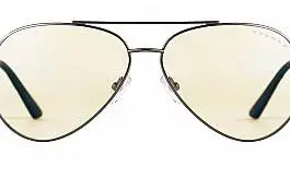 Alternative view of Компютърни очила GUNNAR Maverick Gunmetal Clear, Сребрист