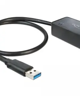 Alternative view of Адаптер DeLock 62121, USB 3.0  към Gigabit LAN 10/100/1000 Mbps