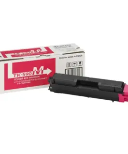 Alternative view of КАСЕТА ЗА KYOCERA MITA FS C2026/C2126/C2526/C2626/C5250/ECOSYS M6026/M6526 - Magenta - TK590M (TK-590M) - PN 1T02KVBNL0