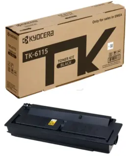 КАСЕТА ЗА KYOCERA Ecosys M 4125IDN/4132 IDN/4125/4125 IDT/4132/4132 IDX - Black - TK6115 (TK-6115) - PN