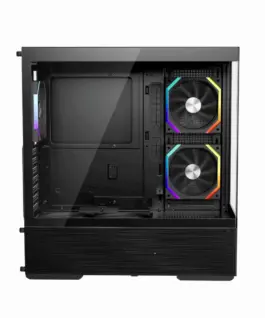 1stPlayer Кутия Case ATX – Crystal Vision CV7 Black – 5 x 120 mm