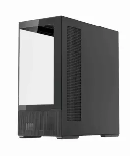 1stPlayer Кутия Case ATX – Crystal Vision CV7 Black – 5 x 120 mm