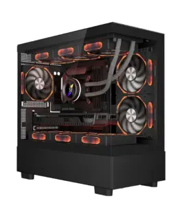 1stPlayer кутия Case mATX - MIKU Mi5 Black