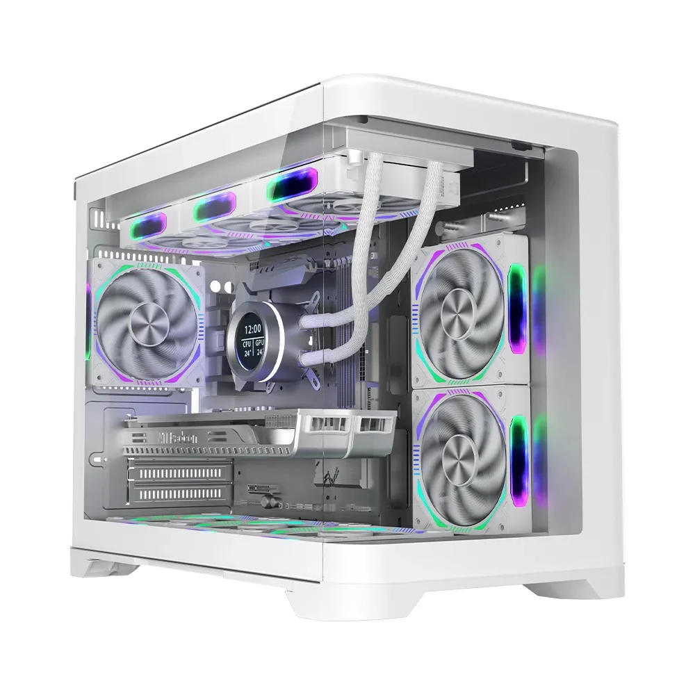 1stPlayer кутия Case mATX - UV6 White