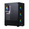 1stPlayer Кутия Case ATX - Fire Dancing V2-A RGB v2 - 4 fans included