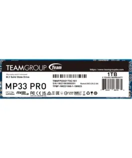 SSD диск Team Group MP44Q M.2 2280 NVMe 1TB PCI-e 4.0 x4