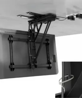 Alternative view of Maclean Ceiling electric TV mount 32-75 inches, MC-490
