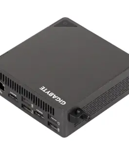 Alternative view of Мини компютър Gigabyte BRIX BRU5-225H, Intel Core Ultra 5 225H, 2 x SO-DIMM DDR5, 2 x M.2 SSD, Wi-Fi 7 + BT 5.4