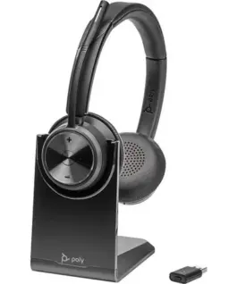 POLY Savi 7320 UC Stereo DECT 1880-1900 MHz Headset 8L545AA#ABB