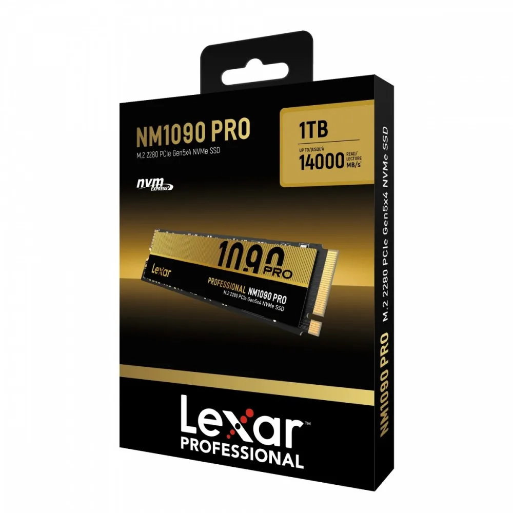 Lexar SSD NM1090 Pro 1TB Gen5 14000/10000 - Image 2