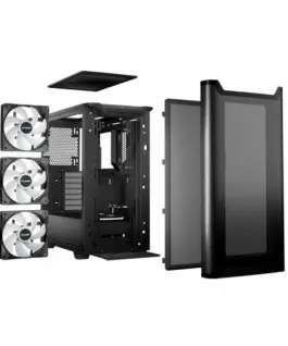 Be quiet! кутия за компютър Pure Base 501 DX черен - Image 4