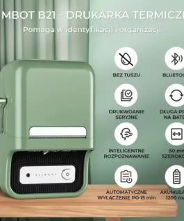 Niimbot LABEL PRINTER NIIMBOT B21 S зелен