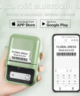 Niimbot LABEL PRINTER NIIMBOT B21 S зелен