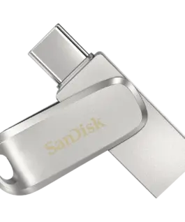 USB памет SANDISK Ultra Dual Drive Luxe USB Type-C 128GB - 150MB/s USB 3.1 Gen 1
