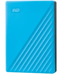 Външен хард диск HDD External WD My Passport (4TB USB 3.2) Blue