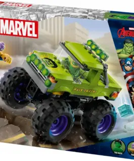 Alternative view of LEGO Blocks Super Heroes 76312 The Hulk Truck vs. Thanos