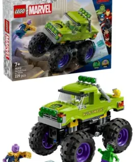 LEGO Blocks Super Heroes 76312 The Hulk Truck vs. Thanos